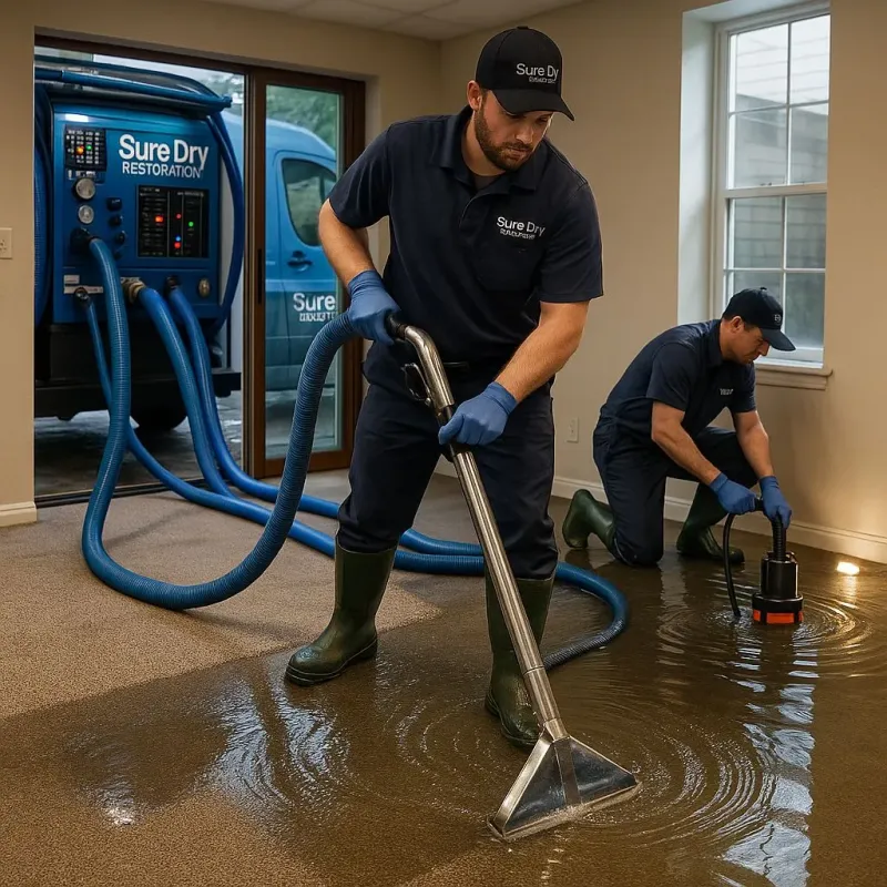 Water Extraction and Removal process in Trenton, GA